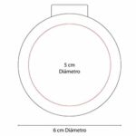 ESPEJO FANCY ROSA DAM 560 PT (PLÁSTICO) - Image 3