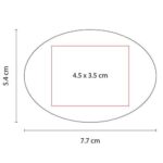 COSTURERO OVALADO AURA BLANCO TRASLUCIDO DAM 810 (PLÁSTICO) - Image 4