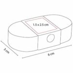 BORRADOR SACAPUNTAS SKET BLANCO DPO 019 B (PLÁSTICO / GOMA) - Image 4