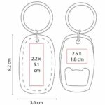 LLAVERO DESTAPADOR PHOENIX NEGRO DPO 023 N (CURPIEL / METAL) - Image 6