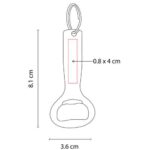 LLAVERO DESTAPADOR LAMPUNG PLATA DPO 027 S (ALUMINIO) - Image 2
