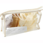 ESTUCHE DE ASEO PERSONAL GISEL EAP4653 TRANSPARENTE (PVC / MADERA / A100089 /  ARTICULOS PROMOCIONALES)