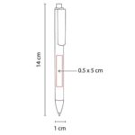 BOLÍGRAFO MATOBO ROJO ECO 025 R (CARTÓN / PLÁSTICO) - Image 2