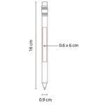 BOLÍGRAFO ZAMBEZE AZUL ECO 035 A (CARTÓN / PLÁSTICO) - Image 2