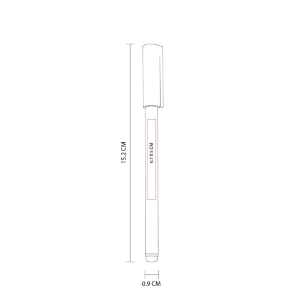 BOLÍGRAFO GENMA VERDE ECO 070 V (BAMBÚ / PLÁSTICO / FIBRA DE TRIGO) - Imagen 5