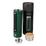 TERMO ICONIC VERDE ELM 002 V (ACERO INOXIDABLE / BAMBÚ / SILICÓN) - Image 4