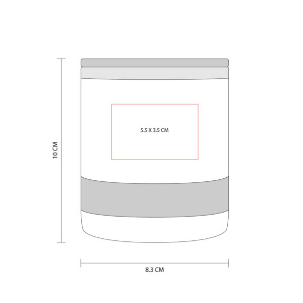 TERMO LOWBALL CAFE ELM 003 C (ACERO INOXIDABLE / TRITAN / SILICÓN) - Imagen 6