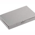 ESTUCHE DE MINI DOMINO DIAMAND EN3365 PLATA (ALUMINIO / A110072 /  ARTICULOS PROMOCIONALES)
