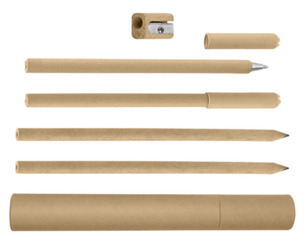 SET DE ESCRITURA ECOLÓGICO SET EKUS ESC4876 BEIGE (Papel)