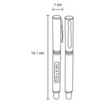 BOLÍGRAFO DALEZZO NEGRO (FM 8592 - METAL) - Image 2