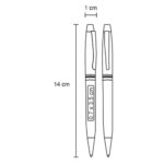 BOLÍGRAFO ABENDU ROJO (FM 8593 - METAL) - Image 2