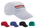 GORRA LISA CAMPAÑA GL3210 BLANCO (POLIÉSTER / A020023 /  ARTICULOS PROMOCIONALES) - Image 3