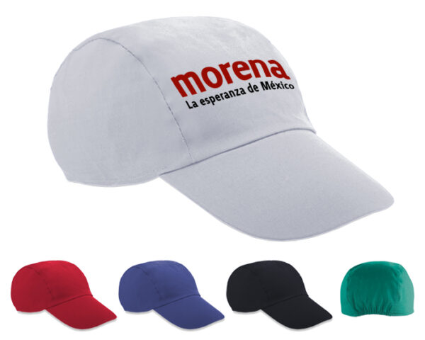 GORRA LISA CAMPAÑA GL3210 ROJO (100% POLIESTER) (Poliéster) - Imagen 3