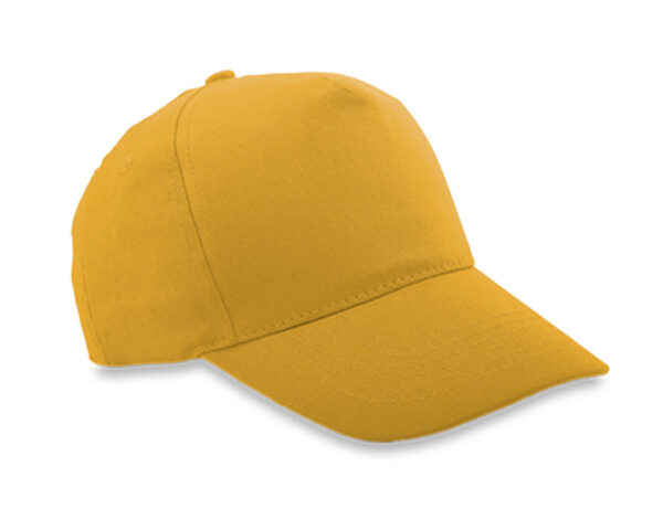 GORRA LISA CALIFORNIA GL5010 AMARILLO (Algodón)