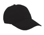 GORRA LISA CALIFORNIA GL5010 NEGRO (ALGODÓN / GL5010.02 /  ARTICULOS PROMOCIONALES)