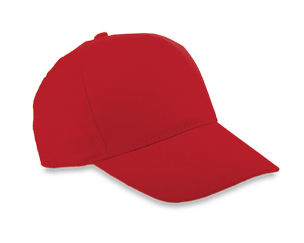 GORRA LISA CALIFORNIA GL5010 ROJO (Algodón)