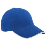 GORRA LISA SANDWICH GL6101 AZUL (ALGODÓN / A020059 /  ARTICULOS PROMOCIONALES)