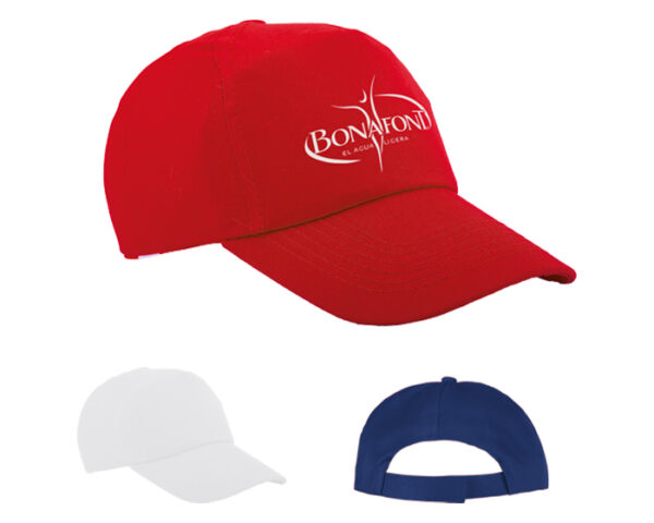 GORRA LISA DAYTONA GLC3212 ROJO (Poliéster) - Imagen 3