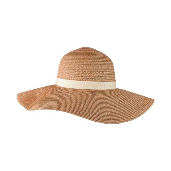 SOMBRERO JUNO BEIGE HAT 002 BE (PAJA DE PAPEL) - Imagen 6