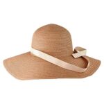 SOMBRERO JUNO BEIGE HAT 002 BE (PAJA DE PAPEL) - Image 3