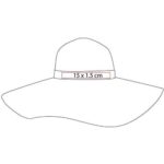 SOMBRERO JUNO BEIGE HAT 002 BE (PAJA DE PAPEL) - Image 5