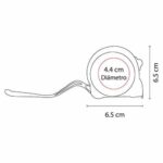 FLEXÓMETRO LUCCA BLANCO HER 019 (PLÁSTICO / METAL) - Image 5