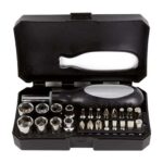 SET DE HERRAMIENTAS PITCAIRN NEGRO HER 048 N (PLÁSTICO / ACERO)