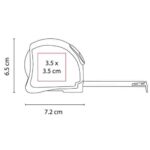 FLEXÓMETRO SILAY PLATA HER 050 S (ACERO INOXIDABLE / PLÁSTICO) - Image 4