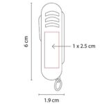 MINI NAVAJA BULLET PLATA HER 06 (METAL) - Image 5