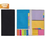 NOTAS PASTA CURPIEL NEGRO HL 008 N (CURPIEL / PAPEL)