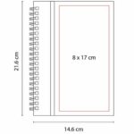 LIBRETA ALESA ROSA HL 010 P (CURPIEL) - Image 2