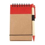 LIBRETA GREEN PLANET ROJO HL 2010 R (CARTÓN / PAPEL RECICLADO)