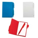 BLOCK DE NOTAS CON BOLÍGRAFO BLANCO HL 2720 B (PLÁSTICO) - Image 3