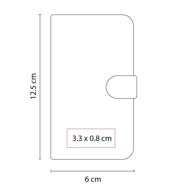 PORTA NOTAS ROMANI NEGRO HL 6620 N () - Imagen 4