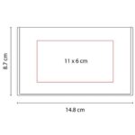 ESTUCHE CON PORTA NOTAS NEGRO HL 6655 (PLÁSTICO) - Image 3