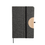 LIBRETA PAULO GRIS HL 9080 G (CURPIEL / BAMBÚ)