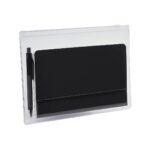 SET DE LIBRETA NODI NEGRO HL 9085 N (CURPIEL LIBRETA / PLÁSTICO BOLÍGRAFO / PVC BOLSA) - Image 2