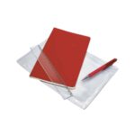 SET DE LIBRETA NODI ROJO HL 9085 R (CURPIEL LIBRETA / PLÁSTICO BOLÍGRAFO / PVC BOLSA) - Image 3
