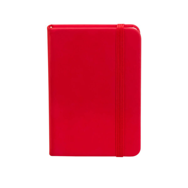 LIBRETA ORWELL GRIS ROJO HL 9093 R (CURPIEL) - Imagen 2