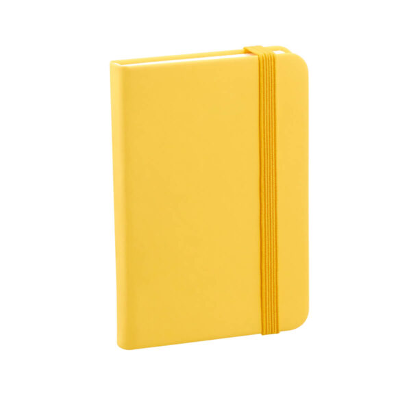 LIBRETA ORWELL GRIS AMARILLO HL 9093 Y (CURPIEL)