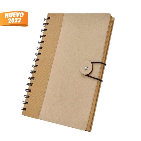 LIBRETA ECO BERNA BEIGE HL 9098 BE (CARTÓN) - Imagen 5