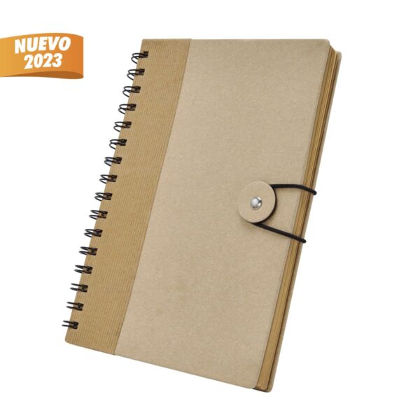 LIBRETA ECO BERNA BEIGE HL 9098 BE (CARTÓN)