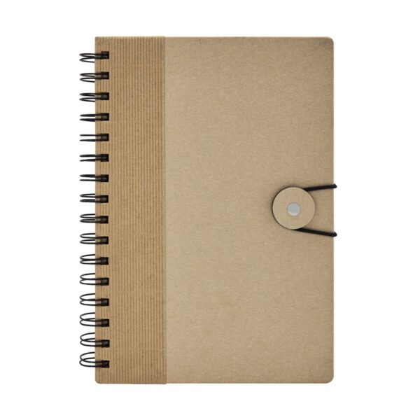 LIBRETA ECO BERNA BEIGE HL 9098 BE (CARTÓN) - Imagen 2