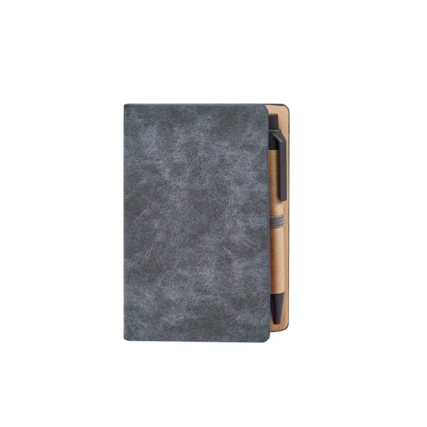 LIBRETA DIANA GRIS HL 9099 G (CURPIEL)