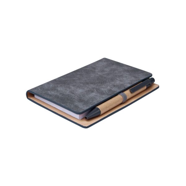 LIBRETA DIANA GRIS HL 9099 G (CURPIEL) - Imagen 2