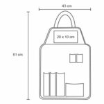 SET LANDA NEGRO (HO 013 - POLIÉSTER/ACERO INOXIDABLE) - Image 5