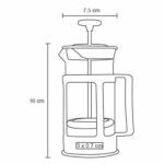 CAFETERA VALERY NEGRO (HO 014 - VIDRIO) - Image 2