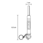 MEDIDOR KROLL PLATA (HR 022 - ALUMINIO) - Image 2