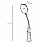 LÁMPARA ILUMINATI NEGRO (HR 028 - METAL/PLÁSTICO) - Image 2