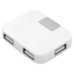 HUB DE 4 PUERTOS USB LACERTA BLANCO HUB 09 B (PLÁSTICO) - Image 2